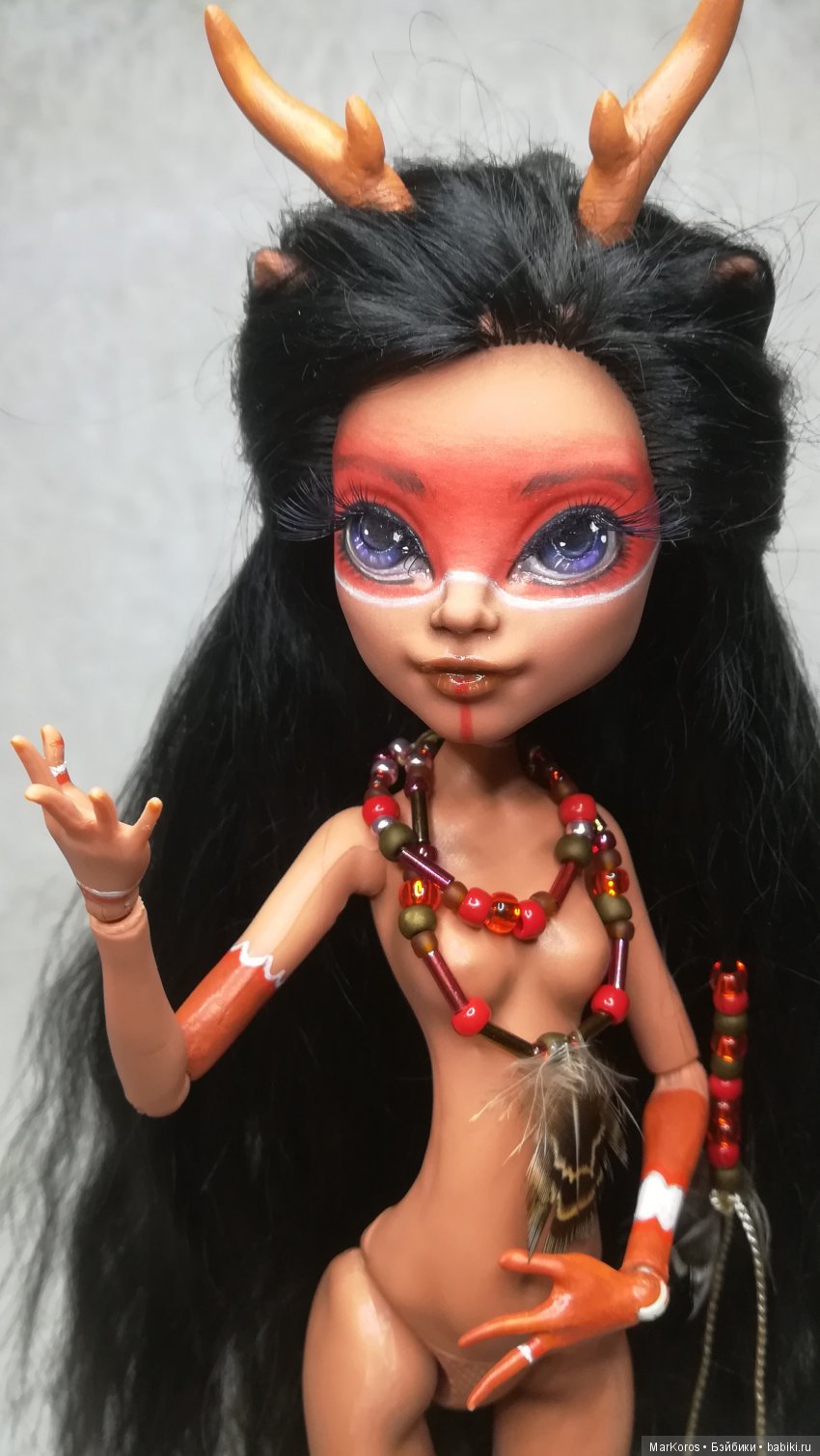 Умчи меня олень — ООАК Monster High и Ever After High: репейнт