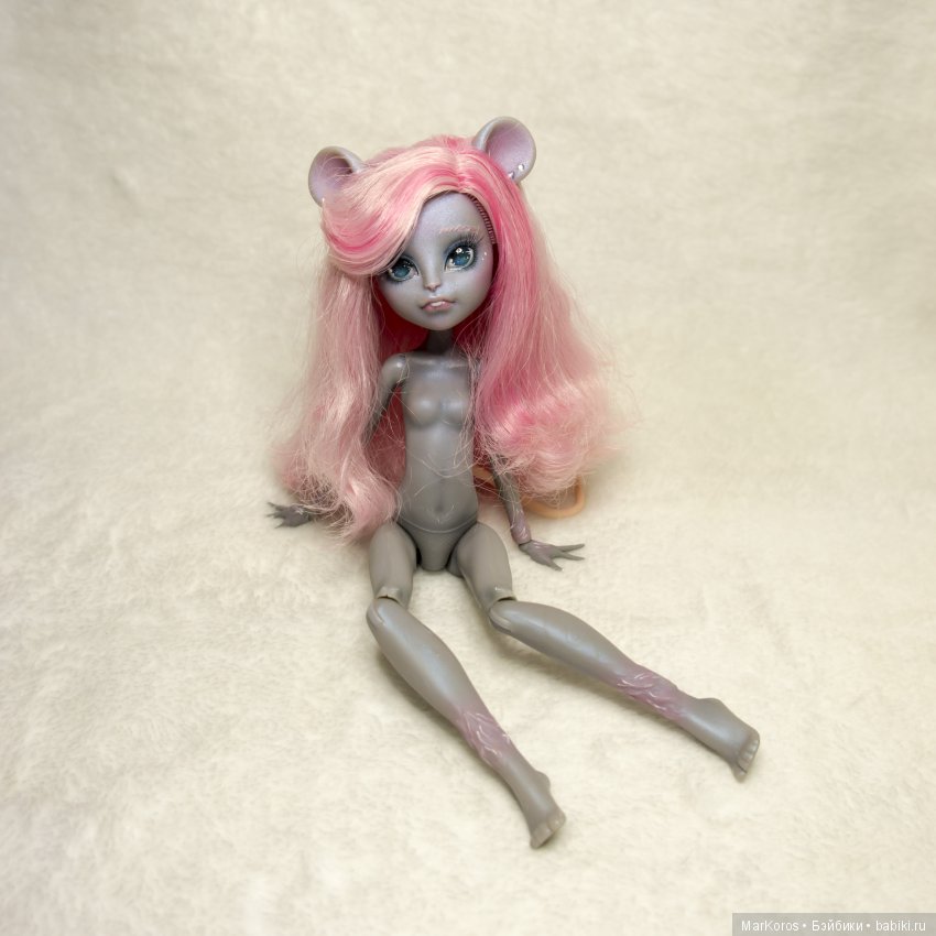 Мышка-мишка — ООАК Monster High и Ever After High: репейнт (фото 10)