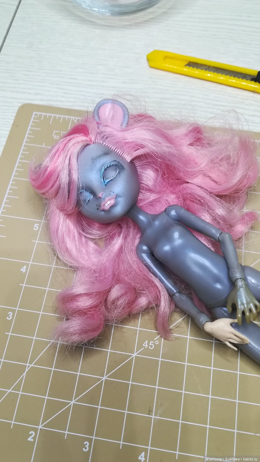 Мышка-мишка — ООАК Monster High и Ever After High: репейнт (фото 2)