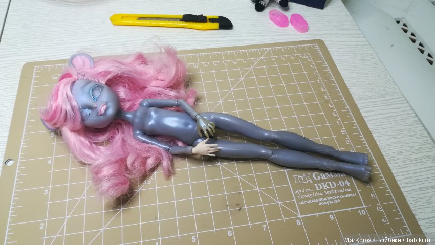 Мышка-мишка — ООАК Monster High и Ever After High: репейнт