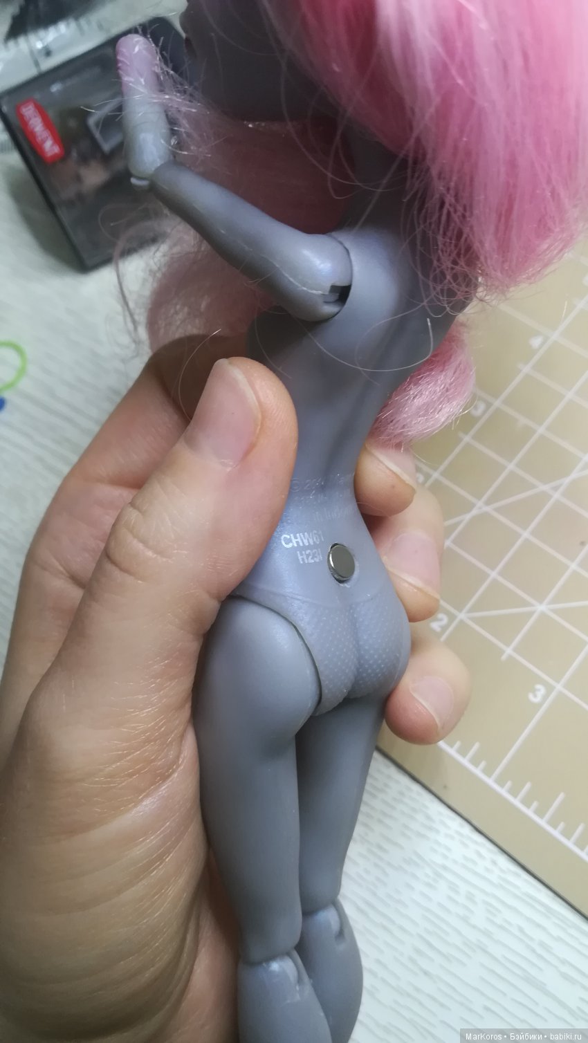 Мышка-мишка — ООАК Monster High и Ever After High: репейнт (фото 8)