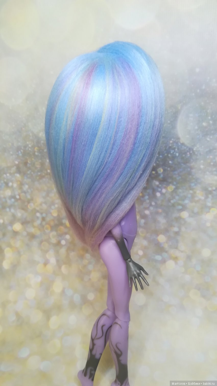 Поломанные жизнью. 1+1=3 — Реставрация и преображение кукол: ремонт (фото 6)