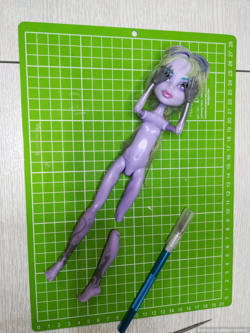 Поломанные жизнью. 1+1=3 — Реставрация и преображение кукол: ремонт