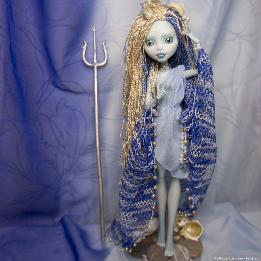 Ловись, ловись рыбка — ООАК Monster High и Ever After High: репейнт