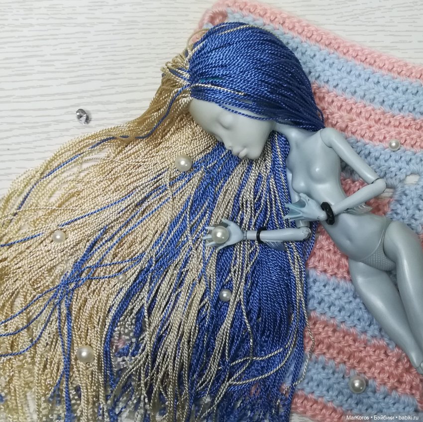 Ловись, ловись рыбка — ООАК Monster High и Ever After High: репейнт (фото 2)