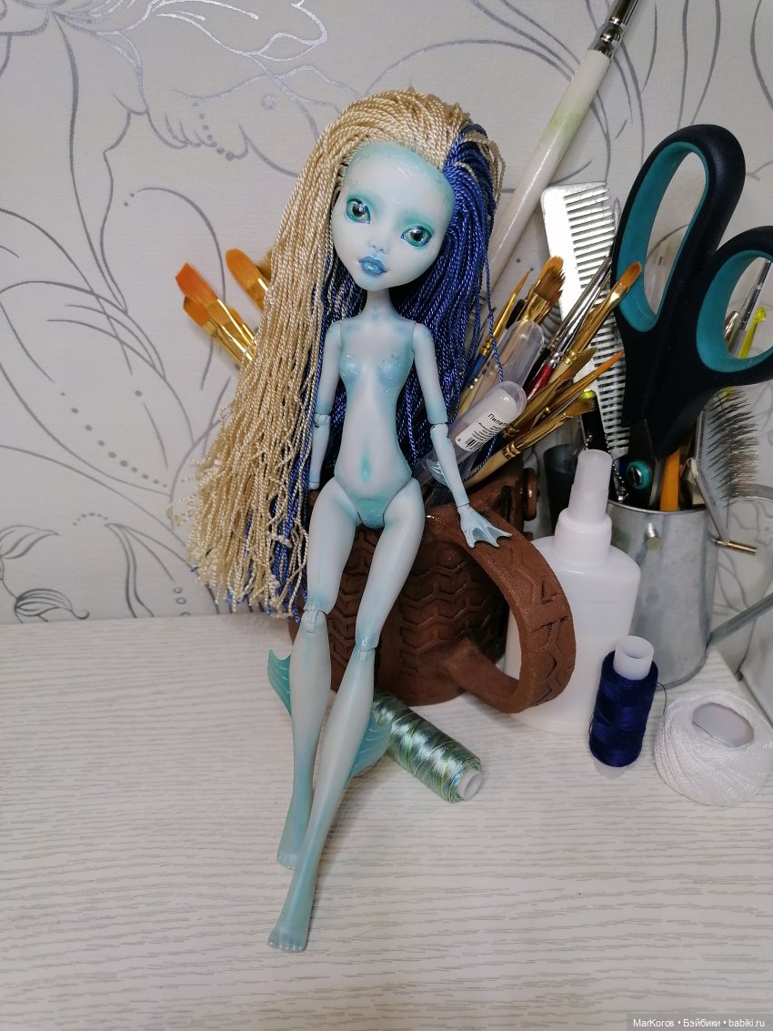 Ловись, ловись рыбка — ООАК Monster High и Ever After High: репейнт