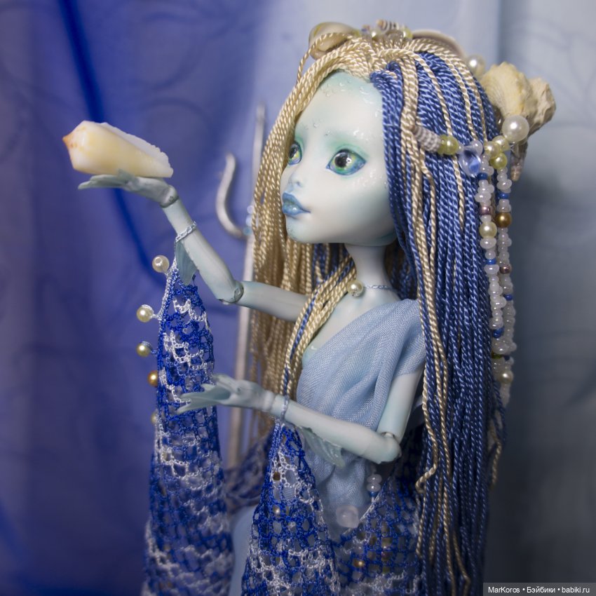 Ловись, ловись рыбка — ООАК Monster High и Ever After High: репейнт