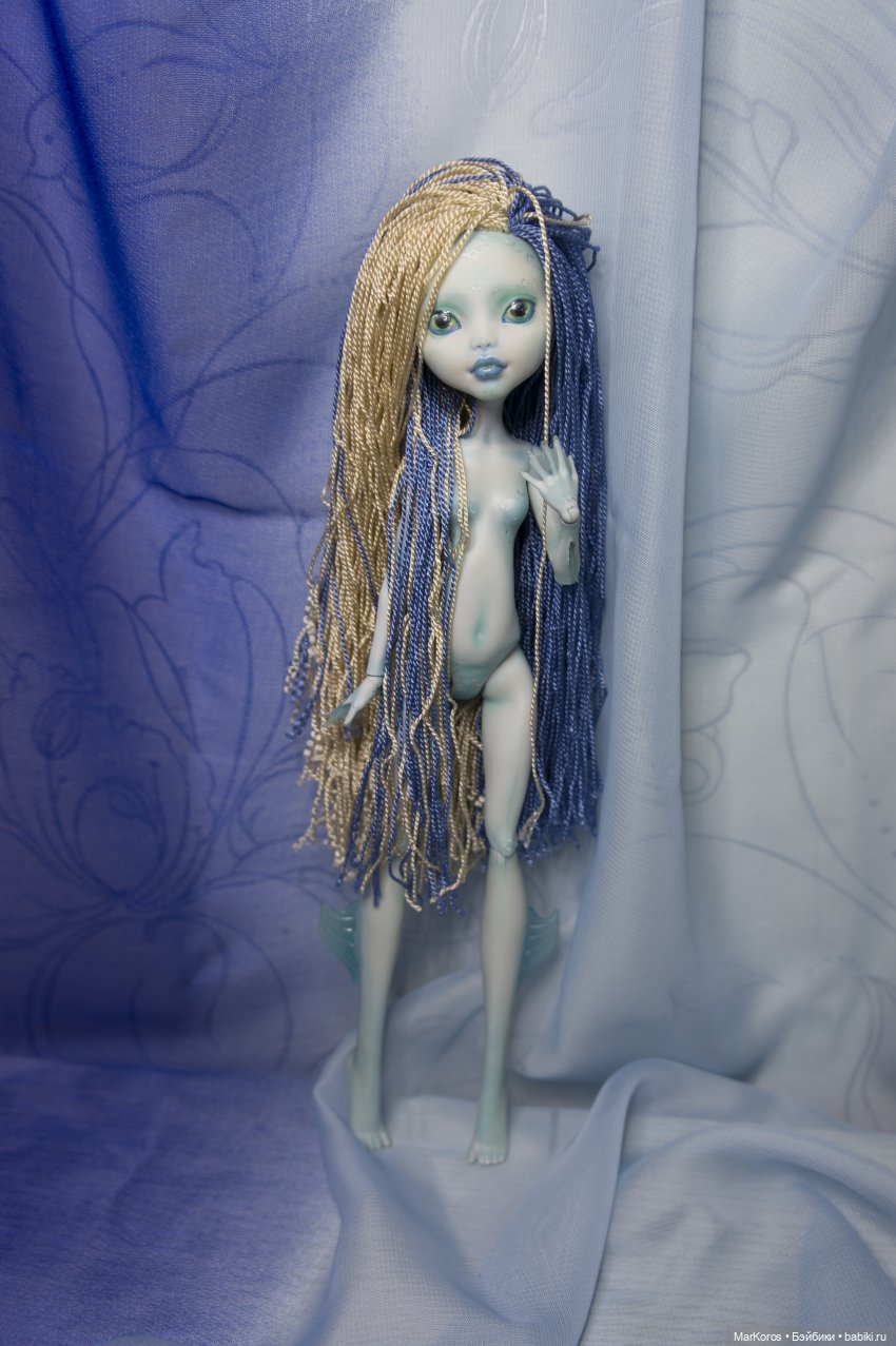 Ловись, ловись рыбка — ООАК Monster High и Ever After High: репейнт