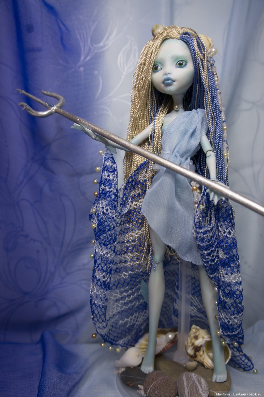 Ловись, ловись рыбка — ООАК Monster High и Ever After High: репейнт