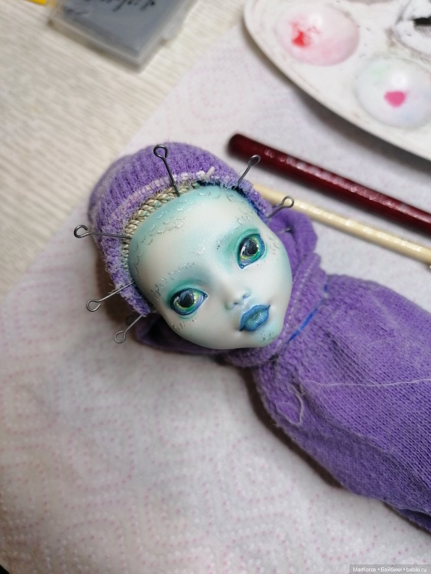 Ловись, ловись рыбка — ООАК Monster High и Ever After High: репейнт (фото 7)