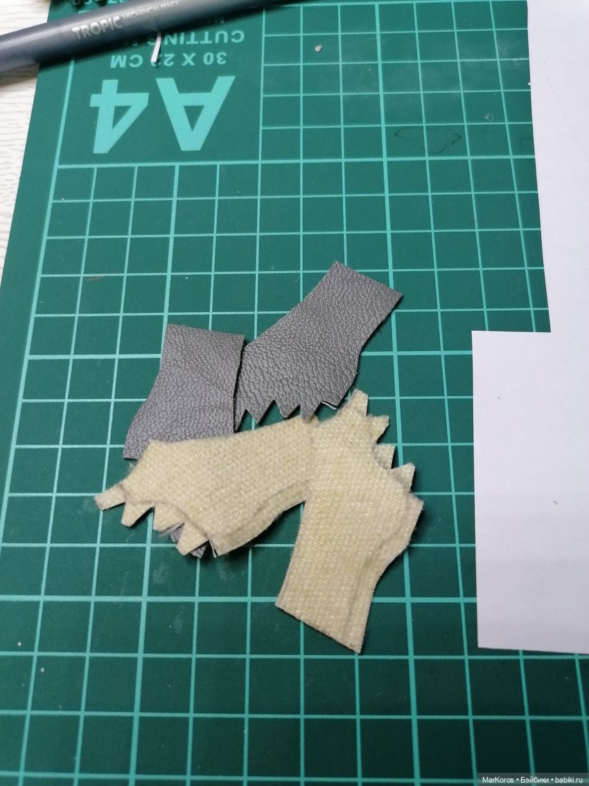 Покажем и расскажем (выкройка на Barbie WWE и МК по круглом креслу)