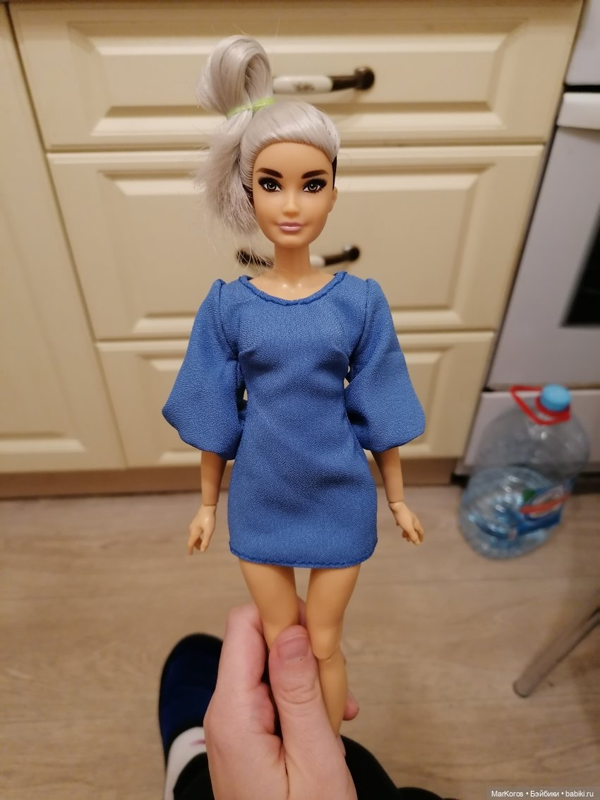 Покажем и расскажем (выкройка на Barbie WWE и МК по круглом креслу) (фото 4)