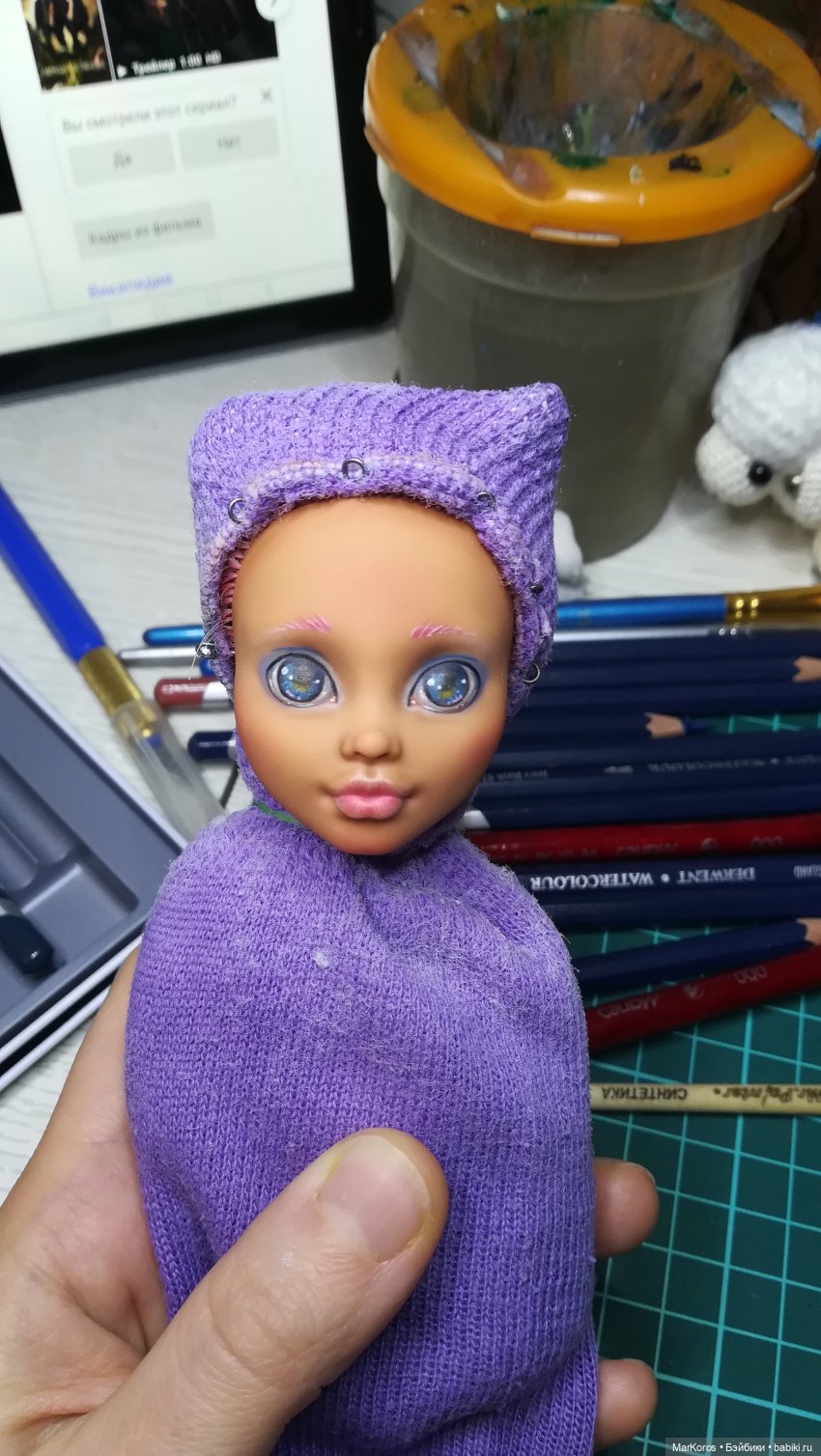 Память девичья — ООАК Monster High и Ever After High: репейнт (фото 5)