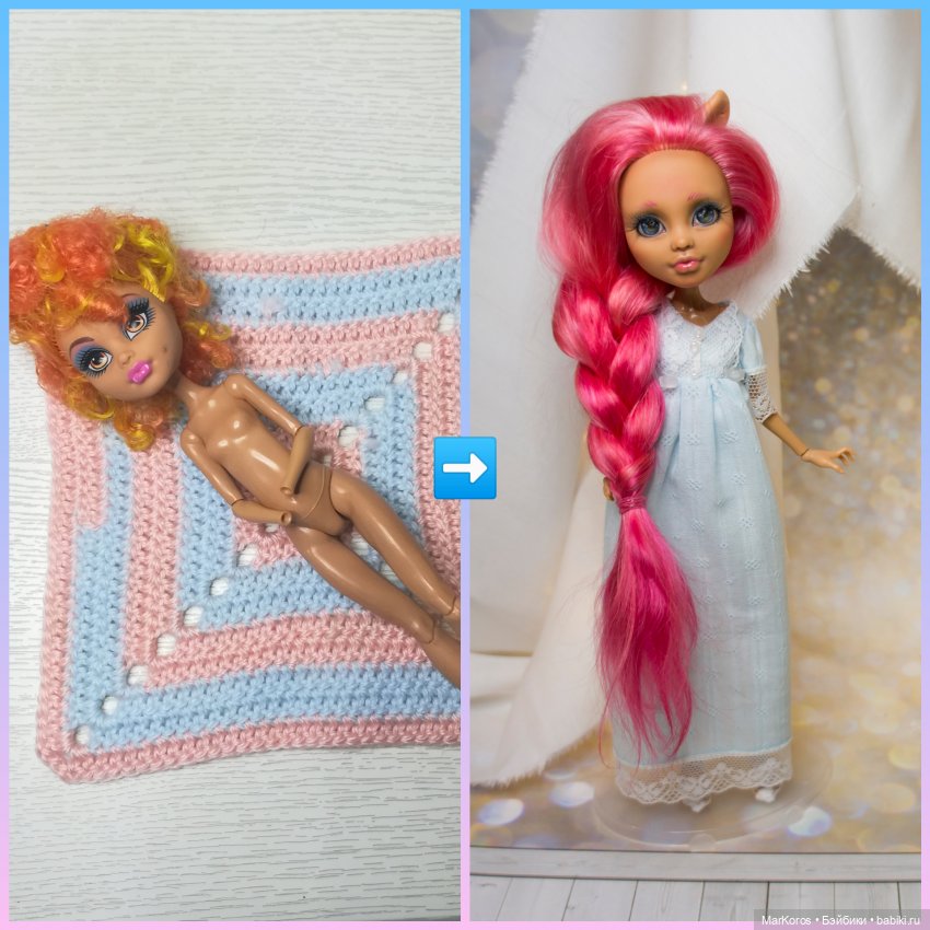 Память девичья — ООАК Monster High и Ever After High: репейнт