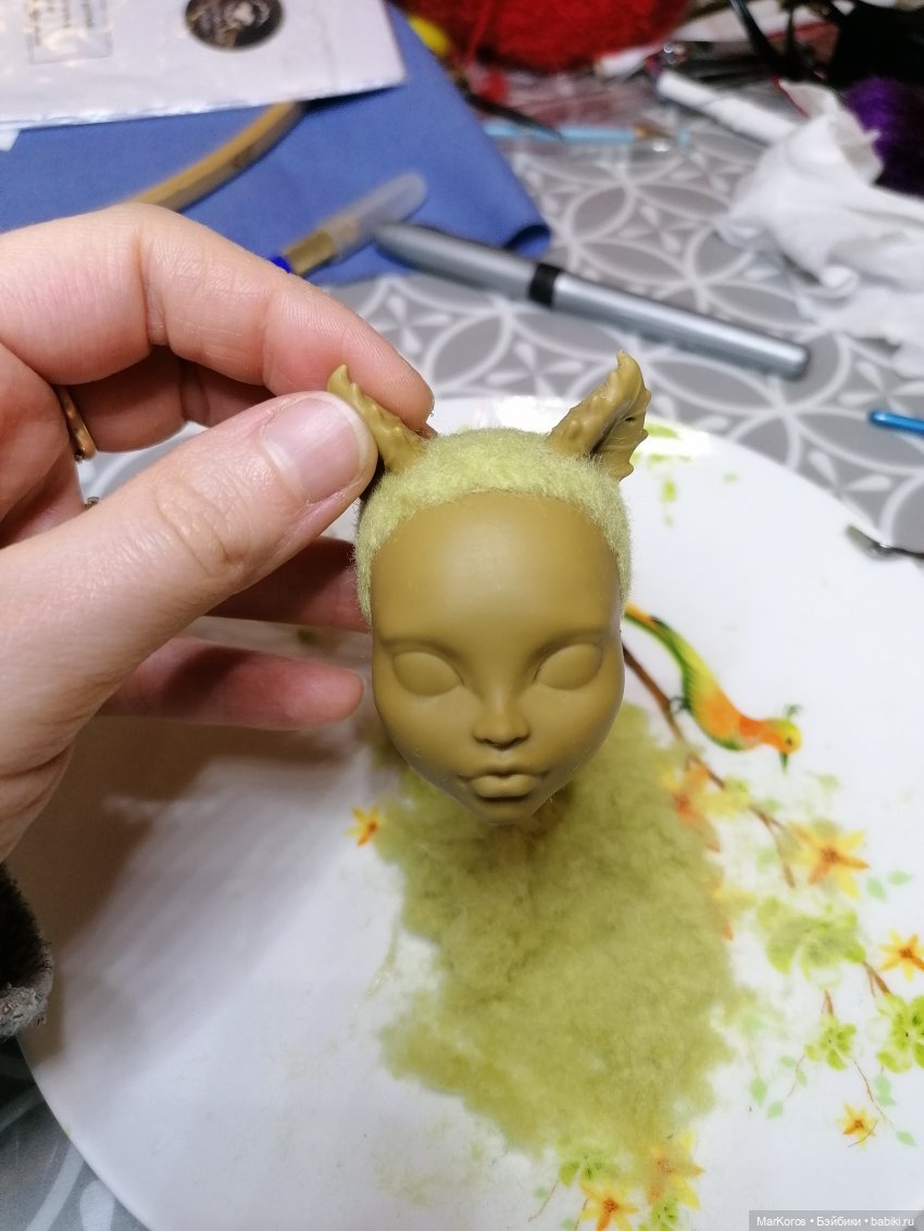 Поломанные жизнью. ООАК в смешанной технике | Бэйбики Поломанные жизнью. ООАК в смешанной технике (фото 8)