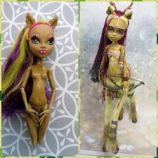 Поломанные жизнью. ООАК в смешанной технике