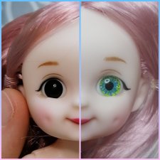 Меняем цвет родным глазками Баболи