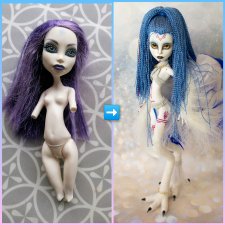 Поломанные жизнью. ООАК в смешанной технике. Часть 2