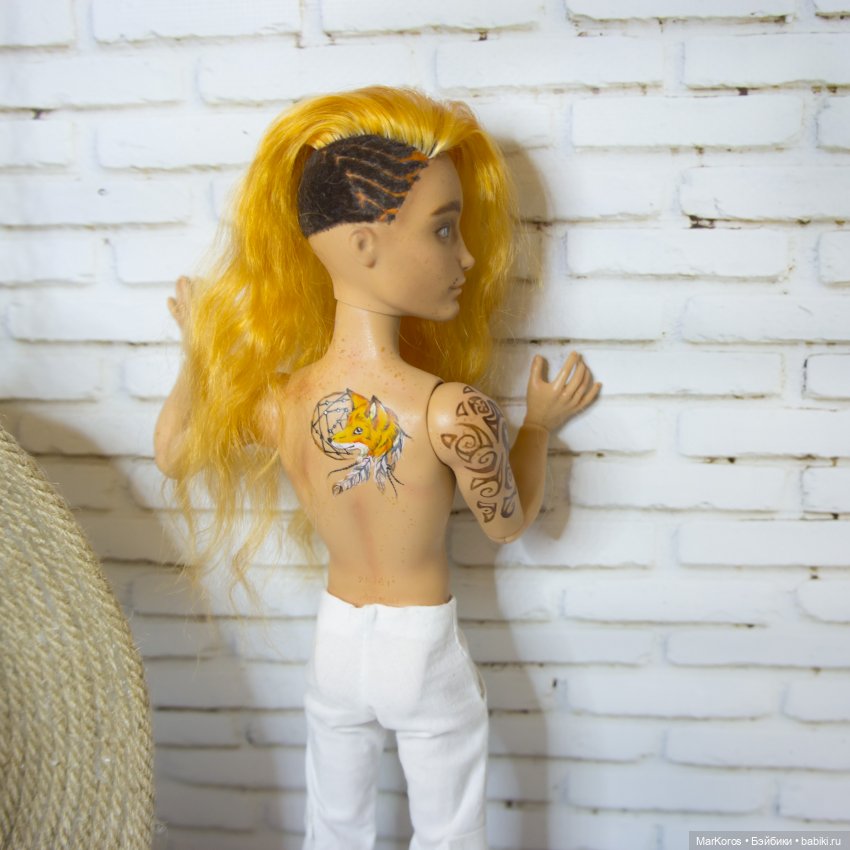 Рыжий, рыжий, конопатый — ООАК Monster High и Ever After High: репейнт (фото 6)