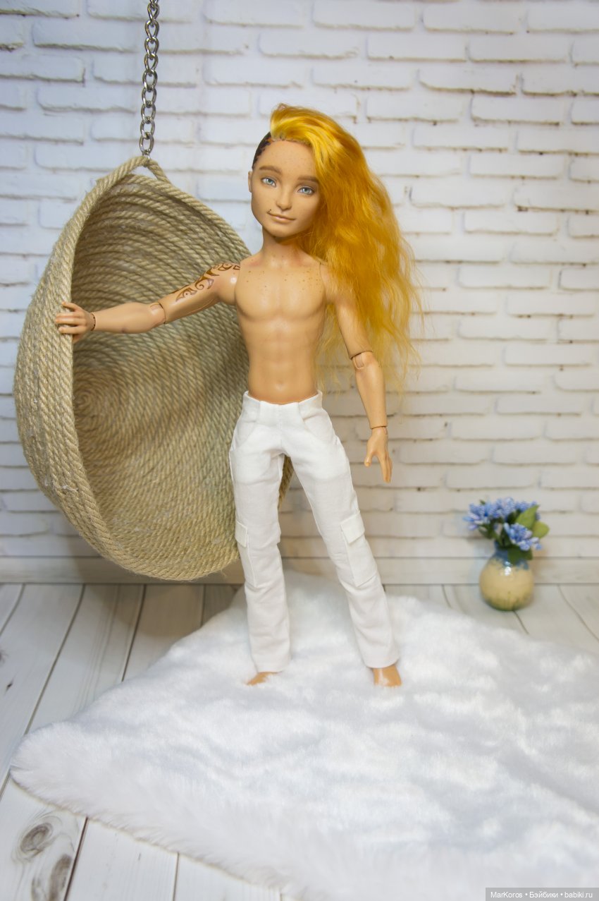 Рыжий, рыжий, конопатый — ООАК Monster High и Ever After High: репейнт (фото 9)