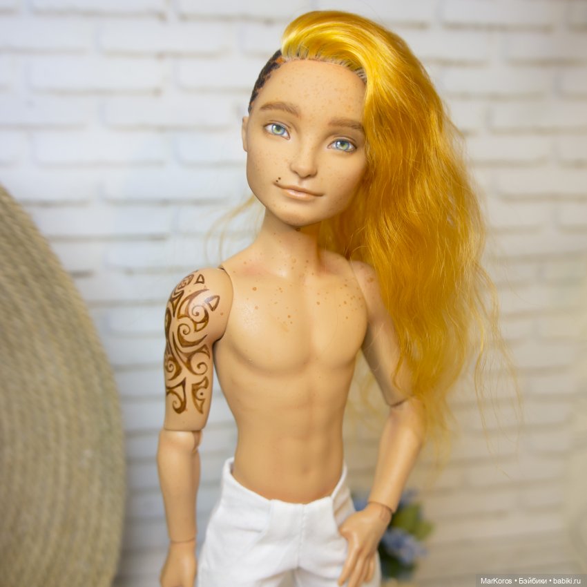 Рыжий, рыжий, конопатый — ООАК Monster High и Ever After High: репейнт (фото 5)