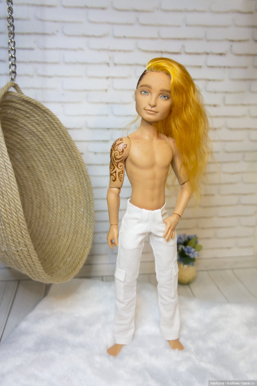 Рыжий, рыжий, конопатый — ООАК Monster High и Ever After High: репейнт (фото 4)