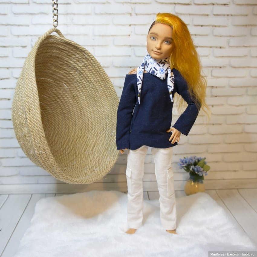 Рыжий, рыжий, конопатый — ООАК Monster High и Ever After High: репейнт