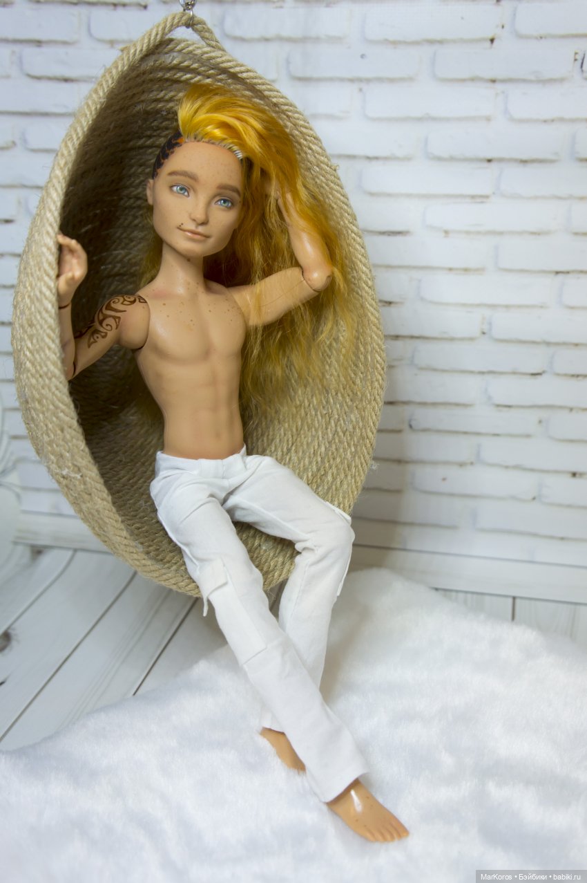 Рыжий, рыжий, конопатый — ООАК Monster High и Ever After High: репейнт (фото 10)