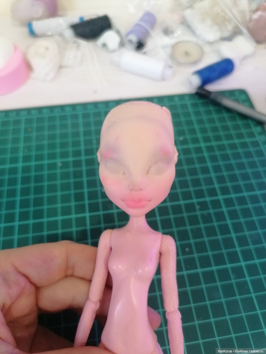 Поломанные жизнью. ООАК в смешанной технике. Часть 3 (фото 4)