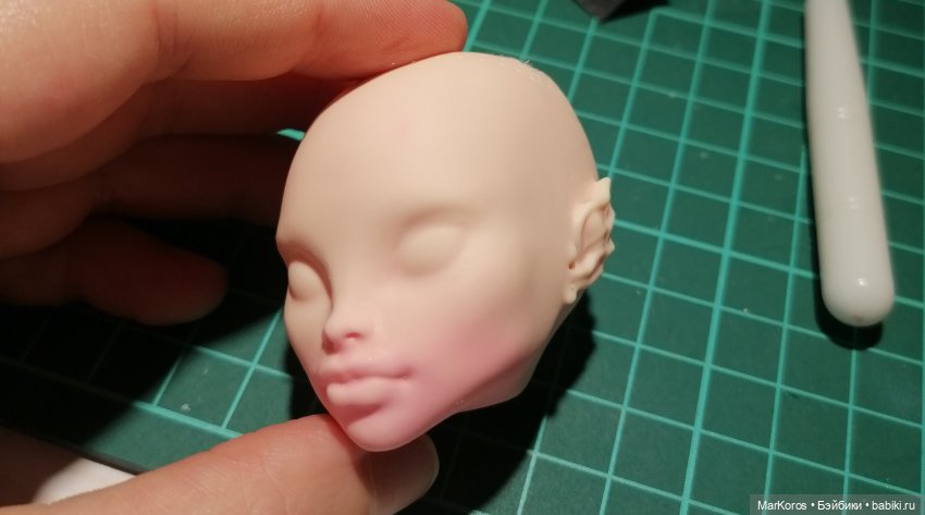 Поломанные жизнью. ООАК в смешанной технике. Часть 3 (фото 8)