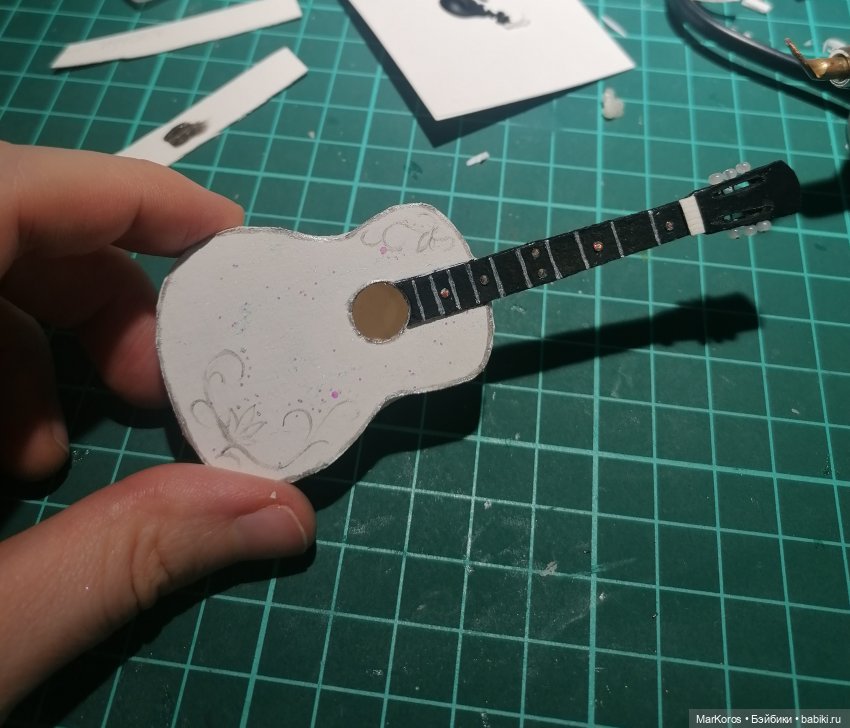 ООАК и МК по изготовлению гитары