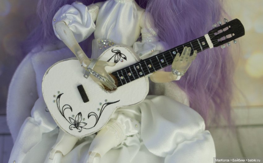 ООАК и МК по изготовлению гитары