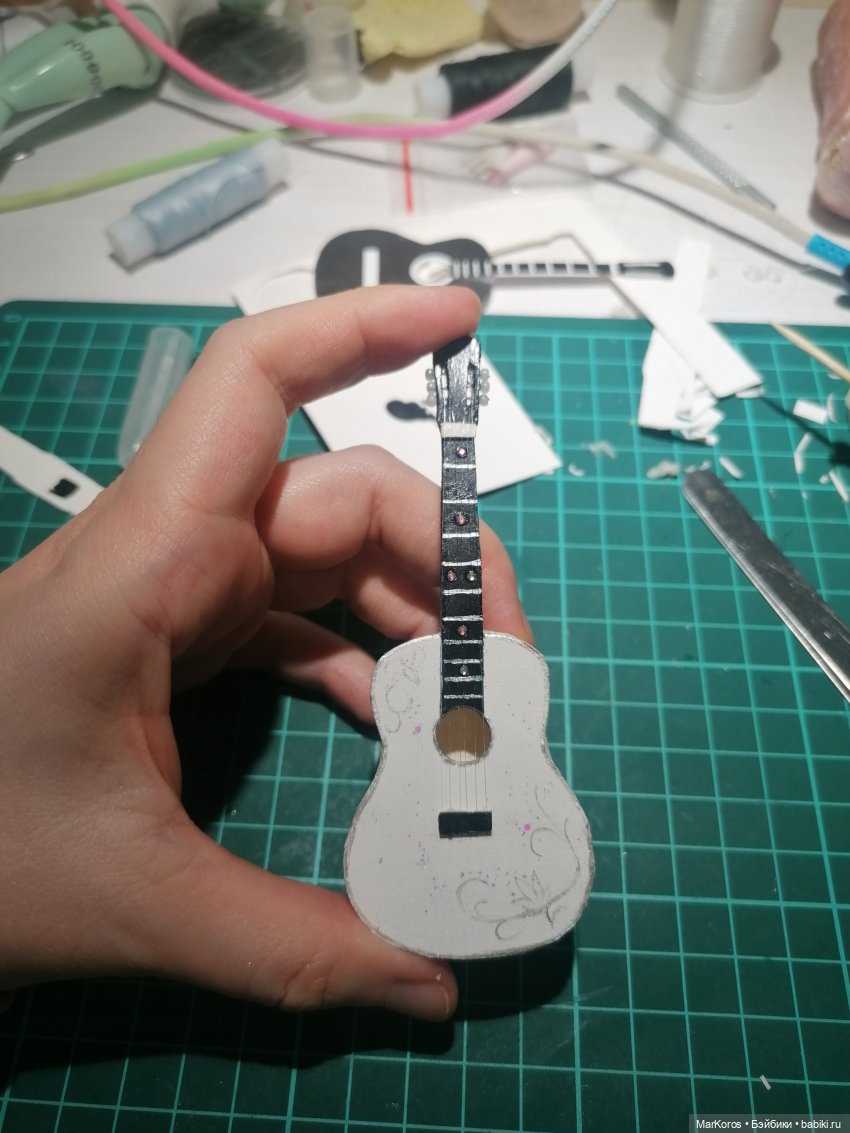ООАК и МК по изготовлению гитары