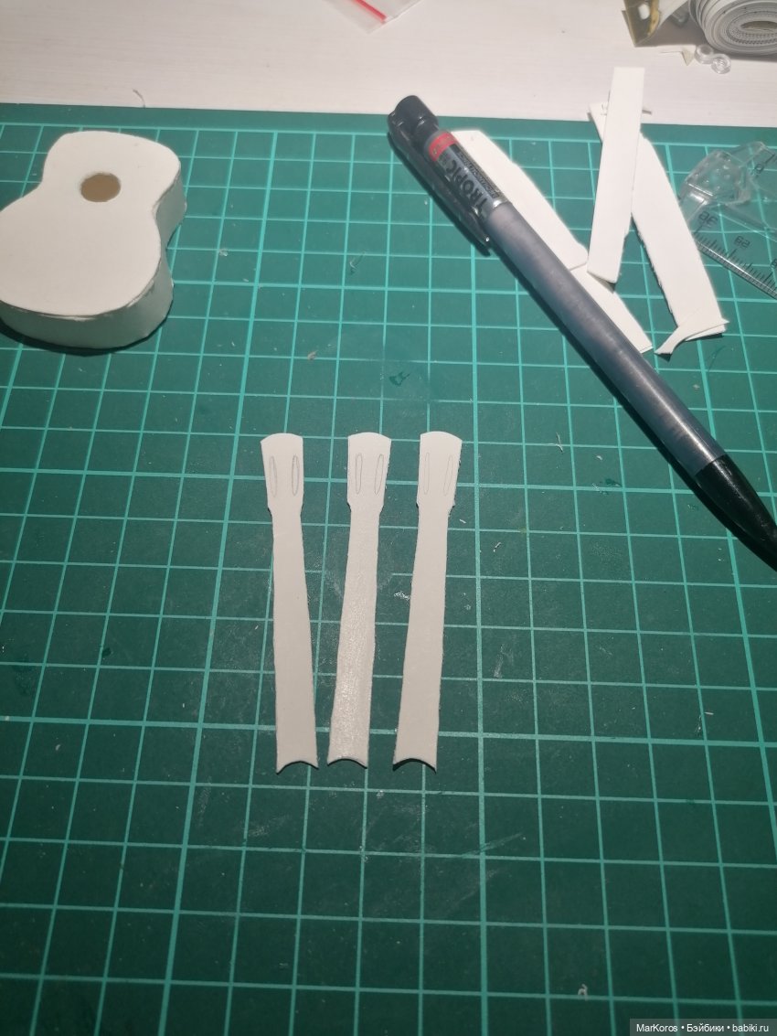 ООАК и МК по изготовлению гитары