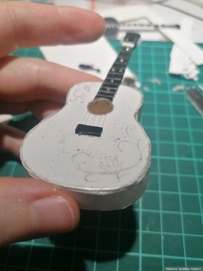 ООАК и МК по изготовлению гитары