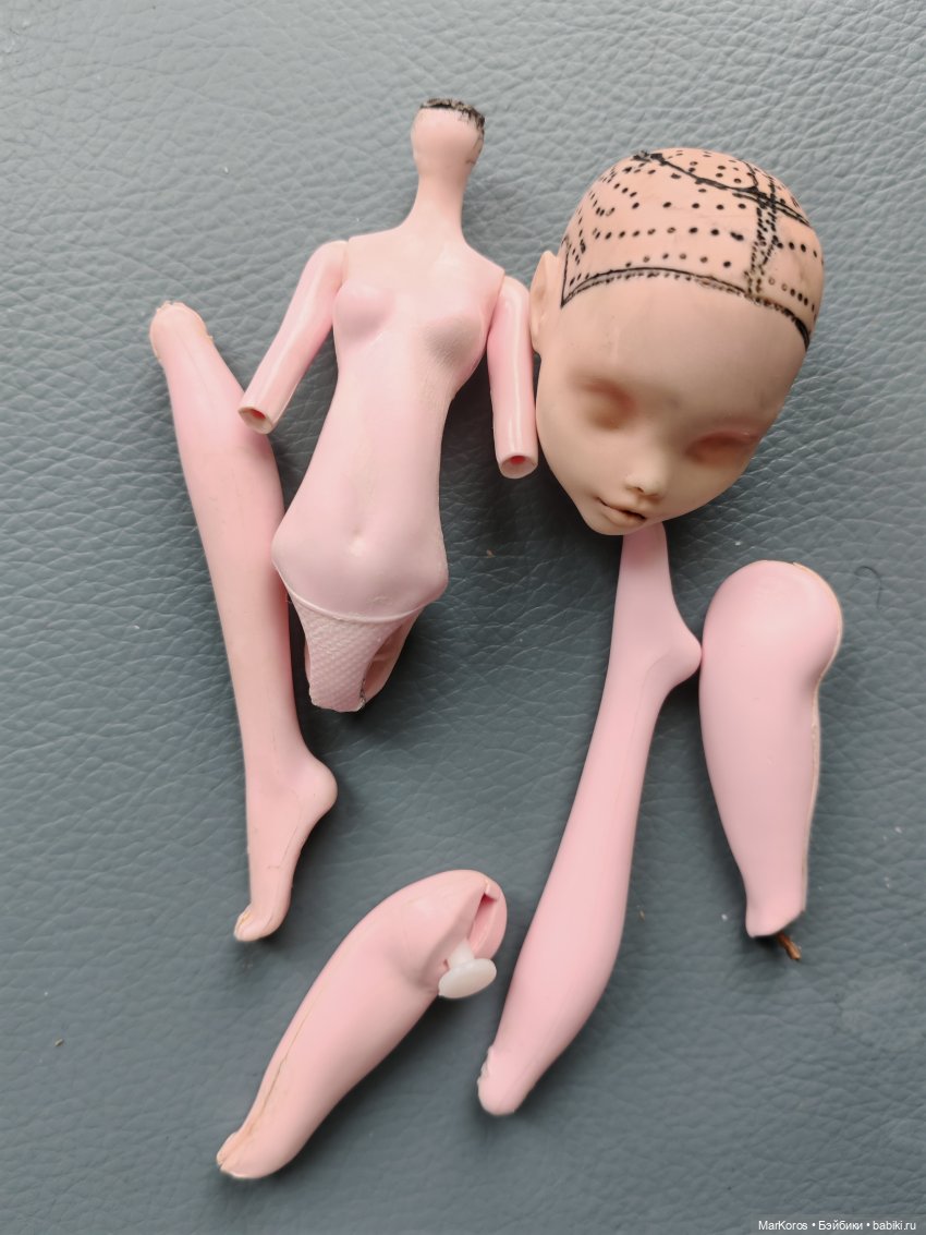 ООАК в смешанной технике. Арахна