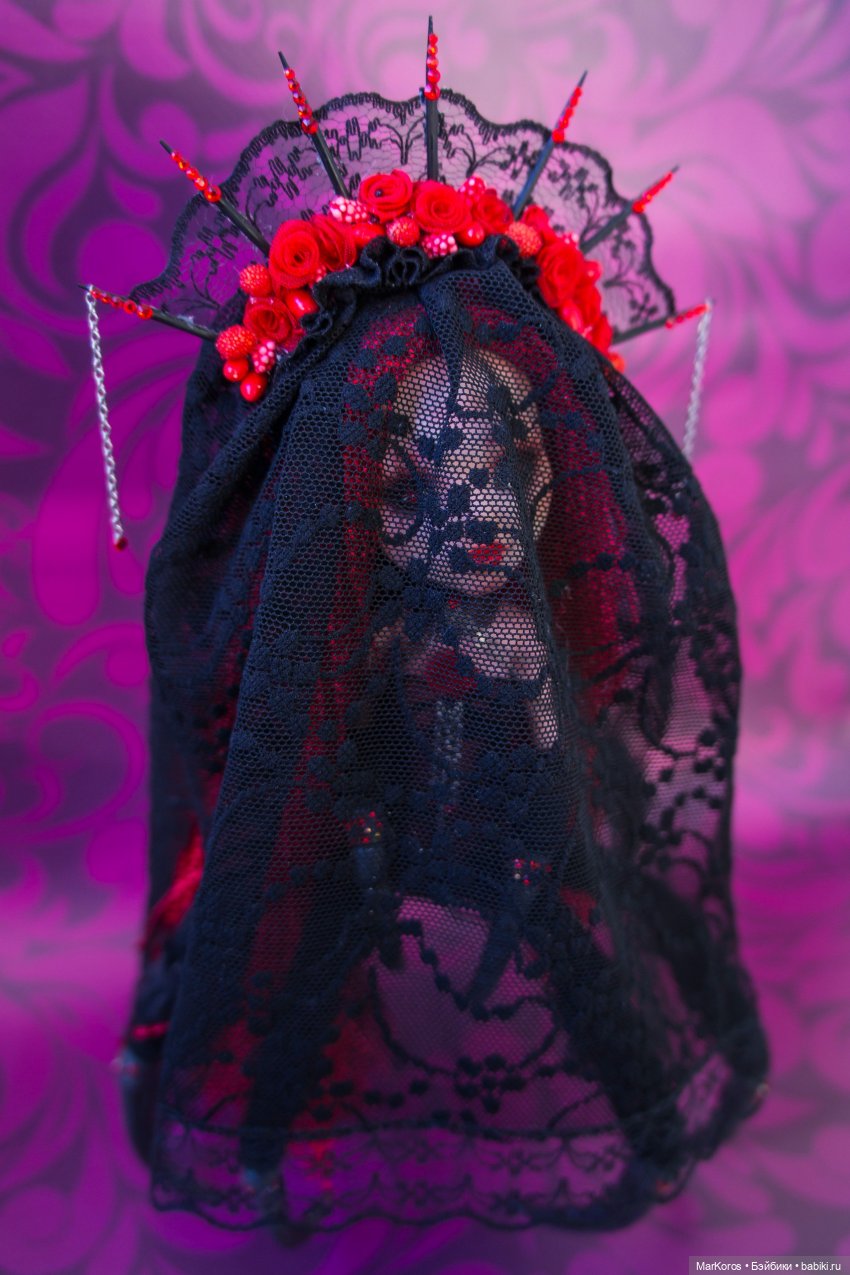 ООАК в смешанной технике. Арахна