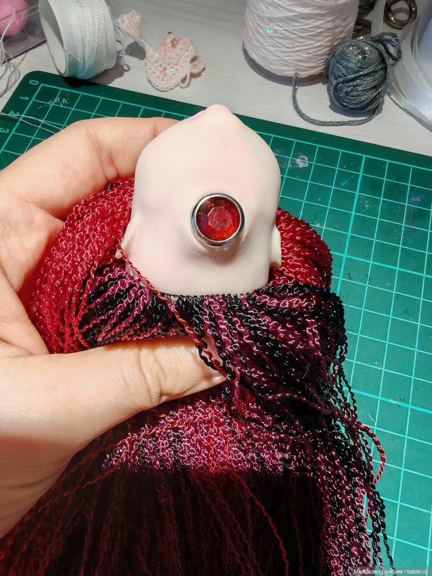 ООАК в смешанной технике. Арахна