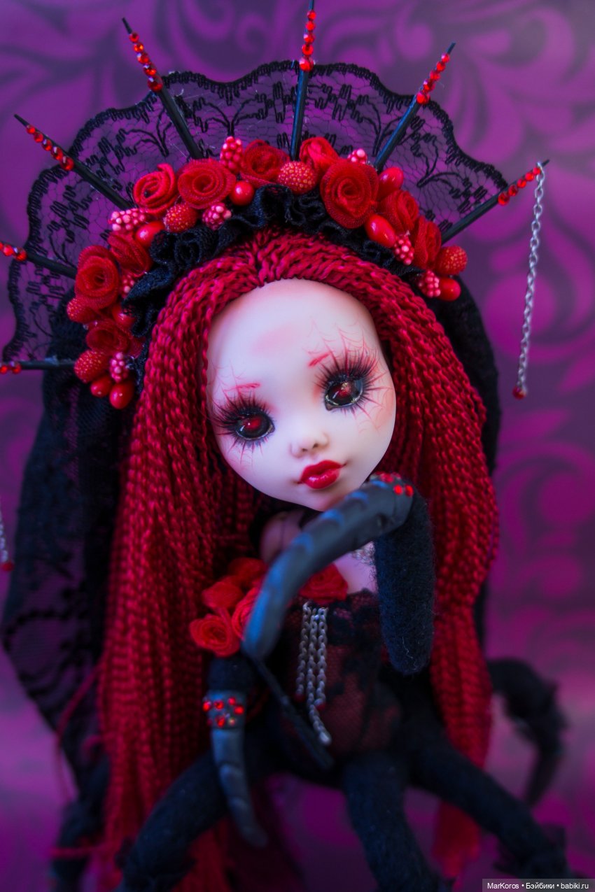 ООАК в смешанной технике. Арахна