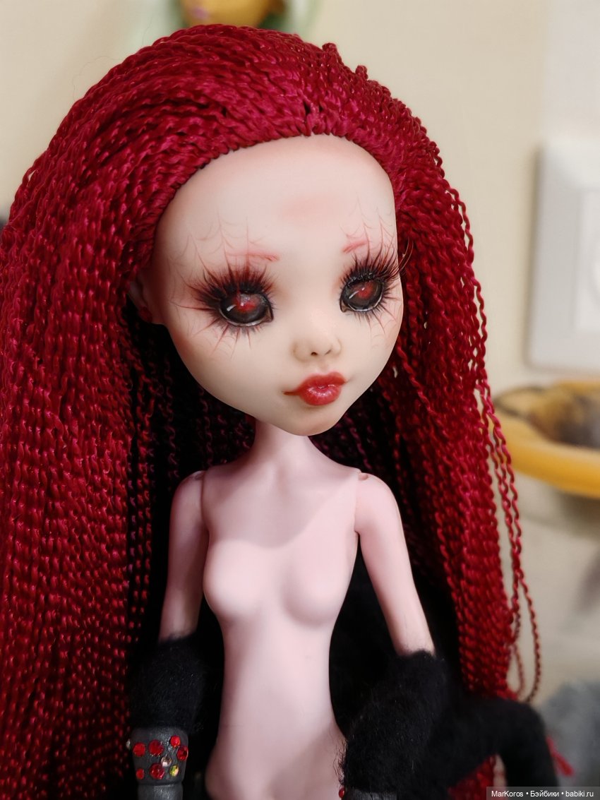 ООАК в смешанной технике. Арахна