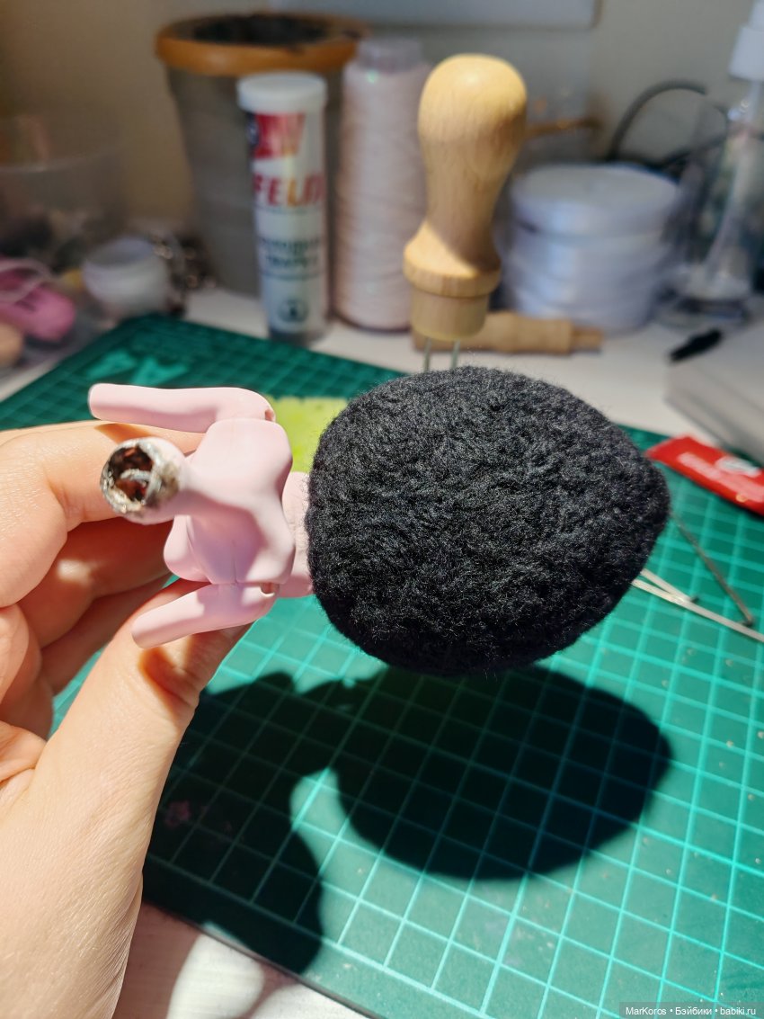 ООАК в смешанной технике. Арахна (фото 9)