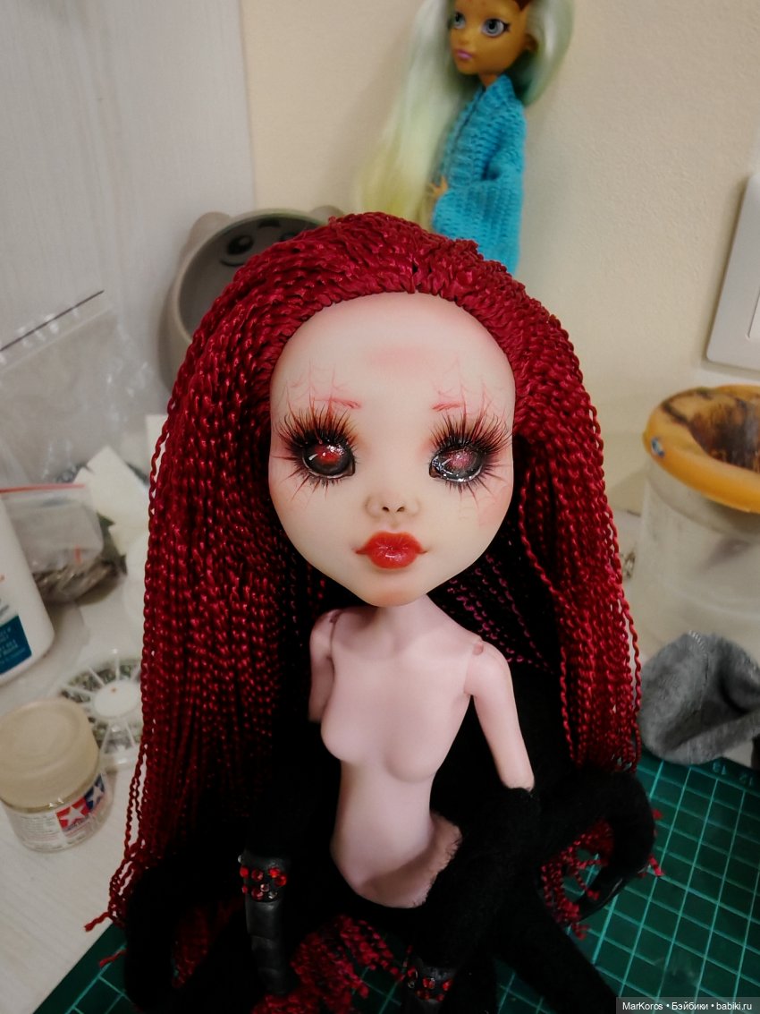 ООАК в смешанной технике. Арахна