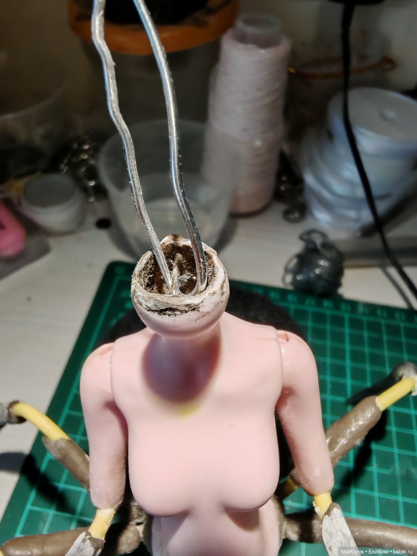 ООАК в смешанной технике. Арахна