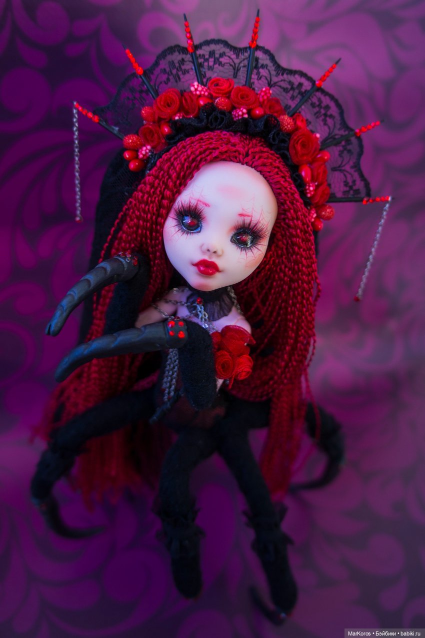 ООАК в смешанной технике. Арахна