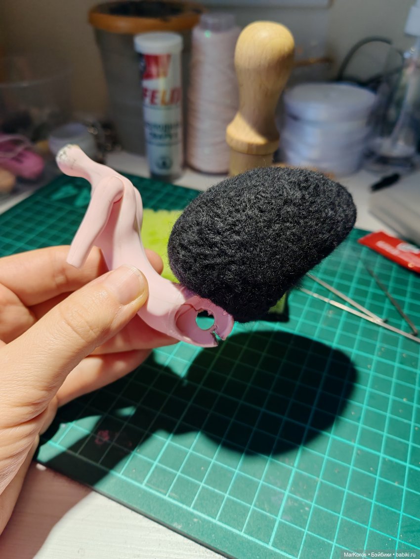 ООАК в смешанной технике. Арахна (фото 8)