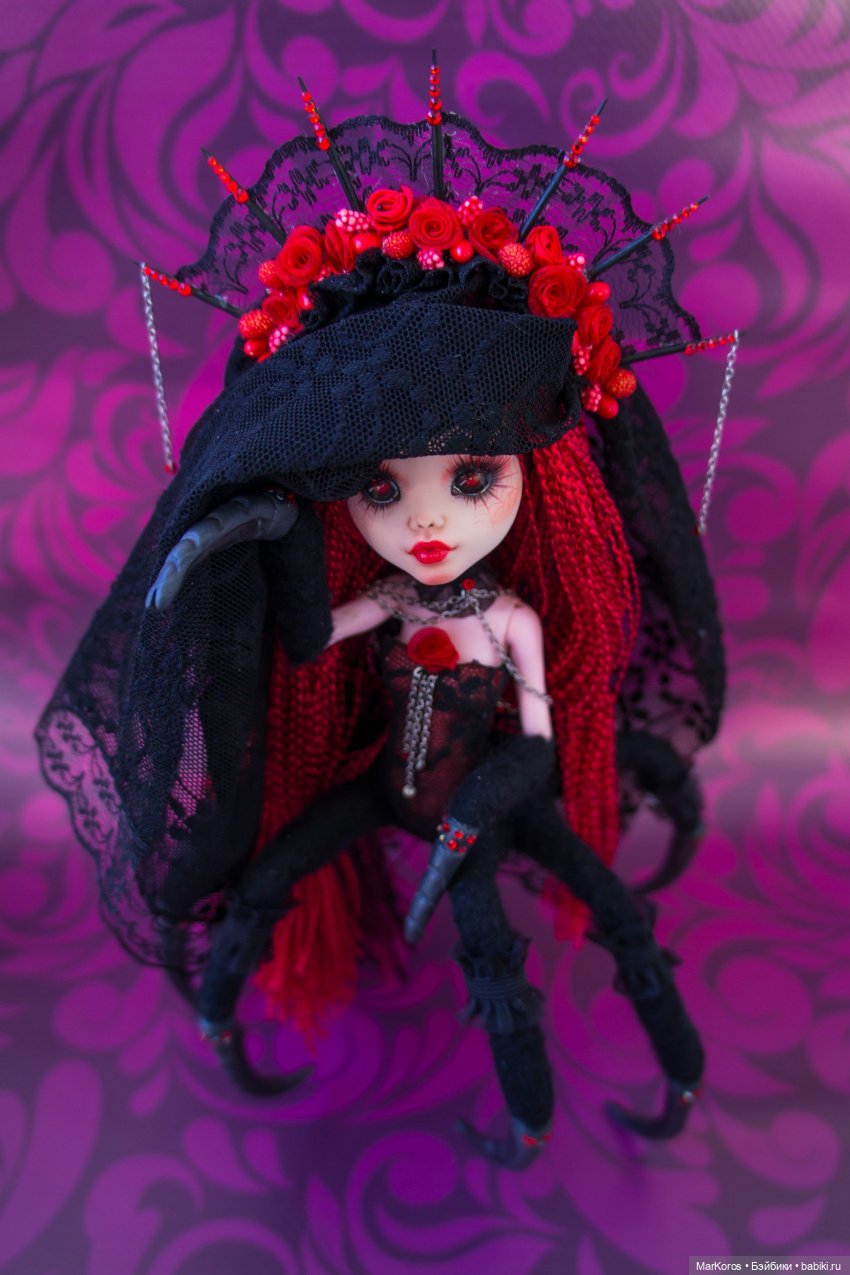 ООАК в смешанной технике. Арахна