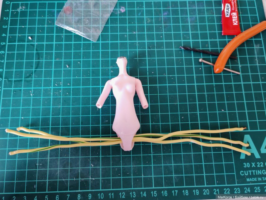 ООАК в смешанной технике. Арахна (фото 10)