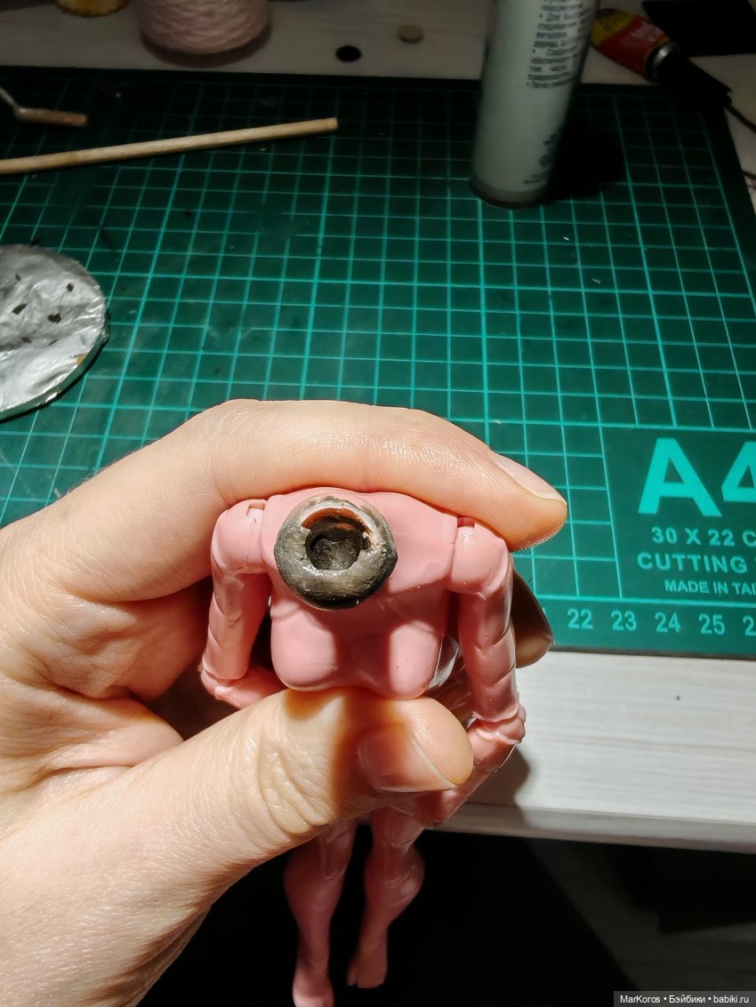 ООАК Джиджи Монстер Хай — Ремонт и реставрация кукол: тело (фото 5)