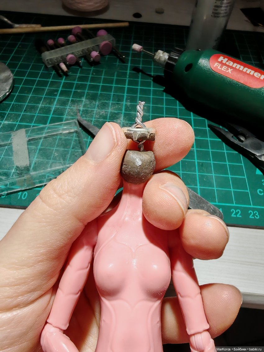 ООАК Джиджи Монстер Хай — Ремонт и реставрация кукол: тело (фото 9)