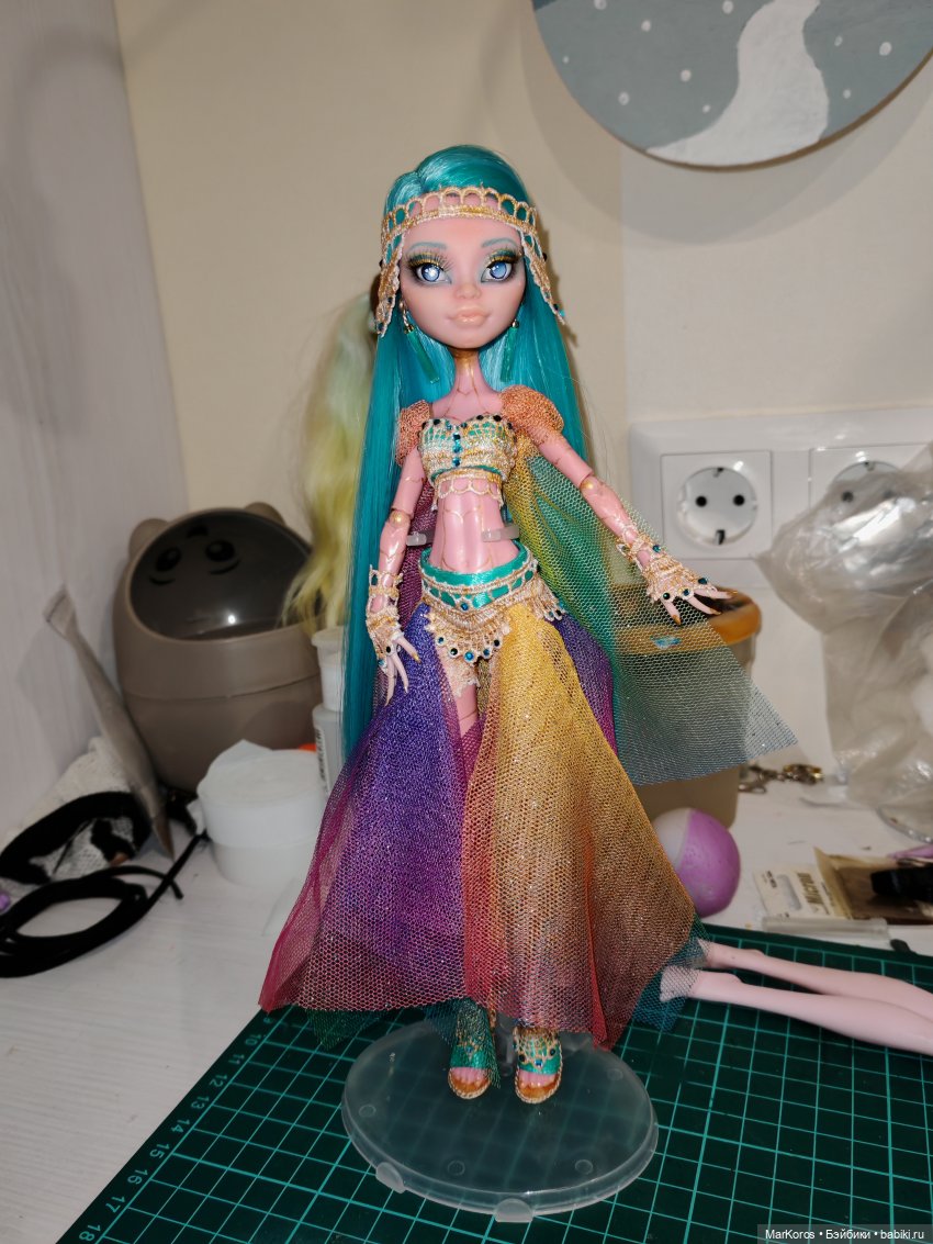 ООАК Джиджи Монстер Хай — Ремонт и реставрация кукол: тело